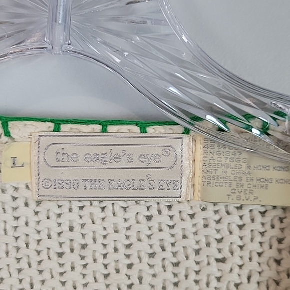 The Eagle's Eye vintage handkint fruit banana strawberry watermelon cardigan - Picture 9 of 11